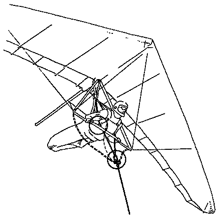 Linknife placement for payout winch towing